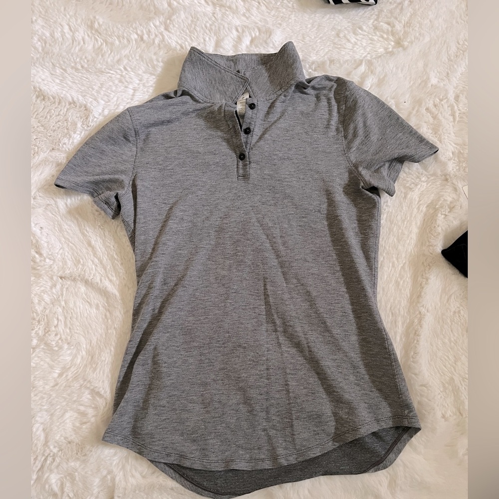 Lululemon Players Pro Form Polo
Heathered Black
